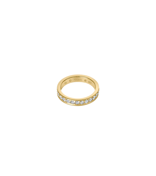 18ct yellow gold--100% coverage lab grown diamonds (1.22ct)--decide ring size later, 18ct yellow gold--100% coverage lab grown diamonds (1.22ct)--know the ring size

