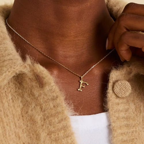 Lexis Letter F Pendant