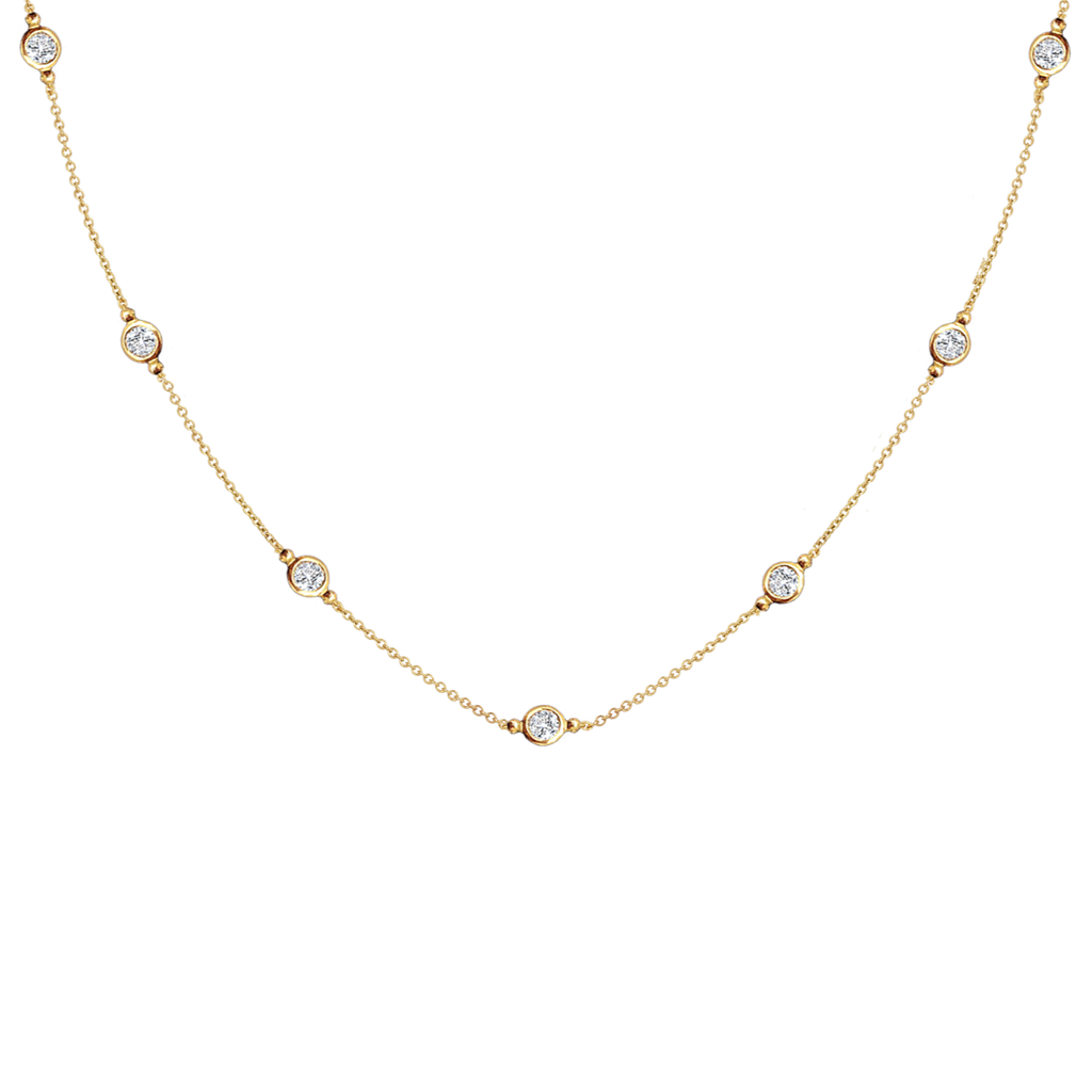 18ct Yellow Gold--Lab Grown Diamonds [0.7ct],18ct Yellow Gold--Recycled Antique Diamonds [0.7ct]