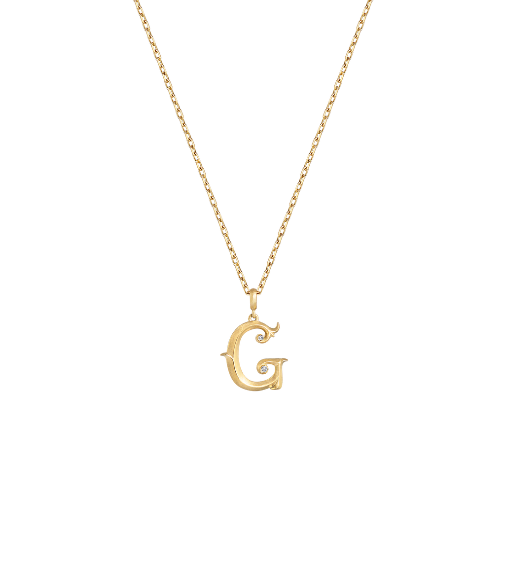 Lexis Letter G Pendant