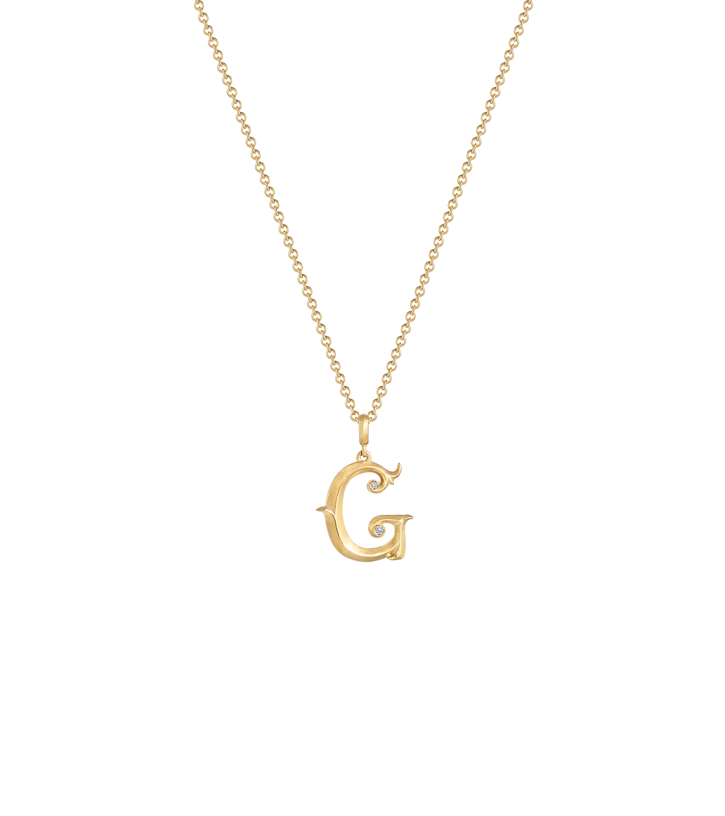 Lexis Letter G Pendant