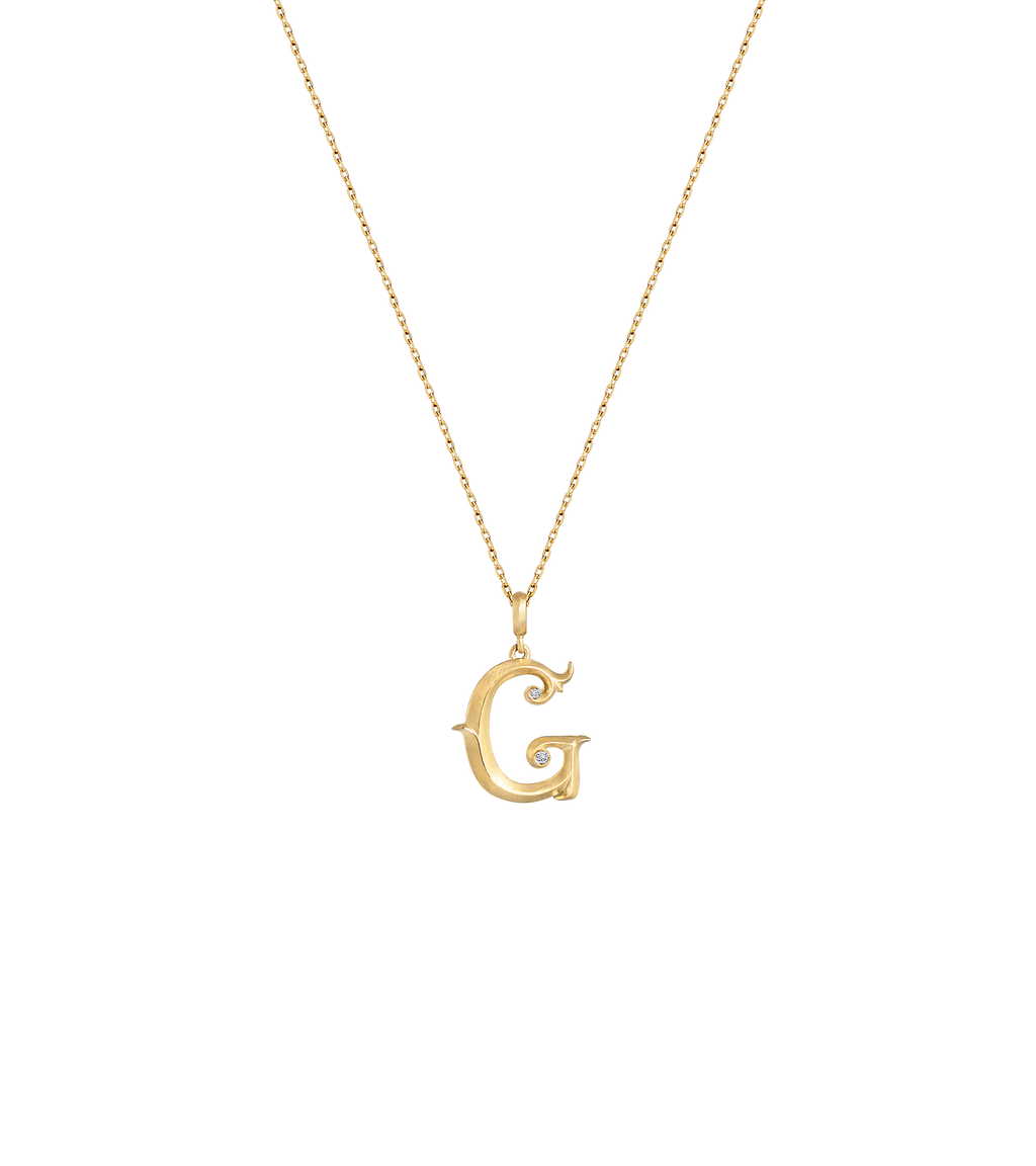 Lexis Letter G Pendant