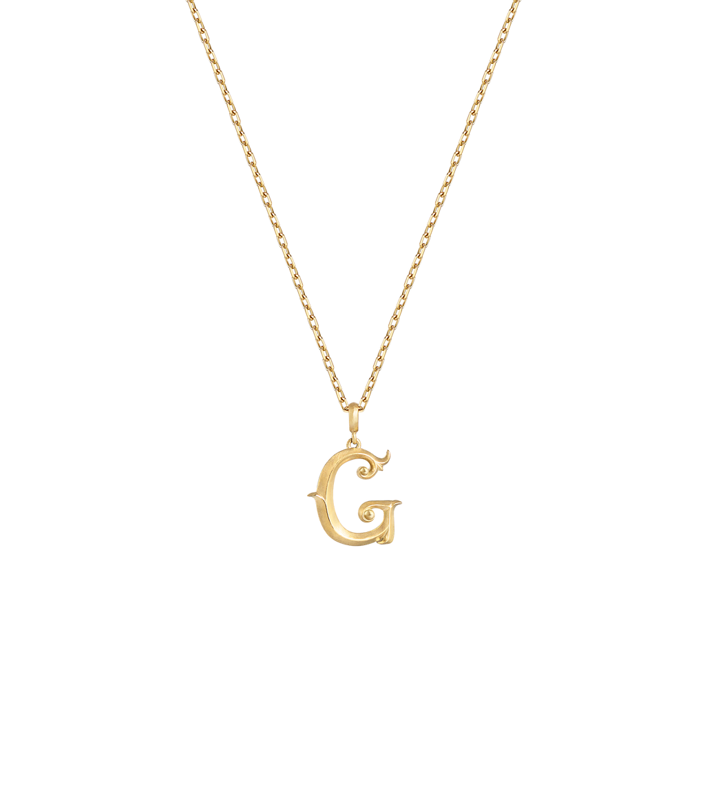 Lexis Letter G Pendant