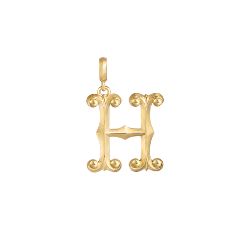 Lexis Letter H Pendant