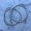 Silver Triangle Bangles - sale