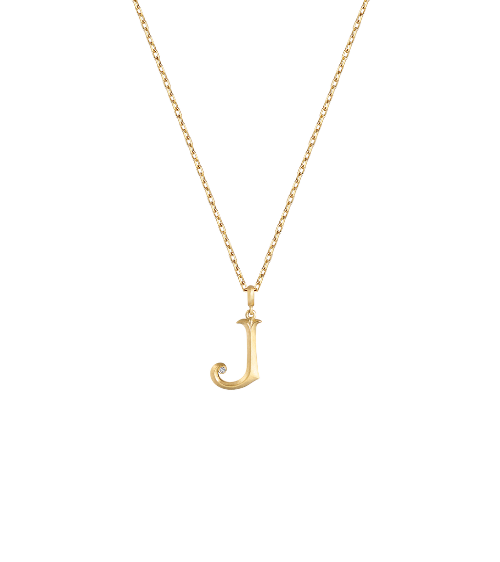 Lexis Letter J Pendant