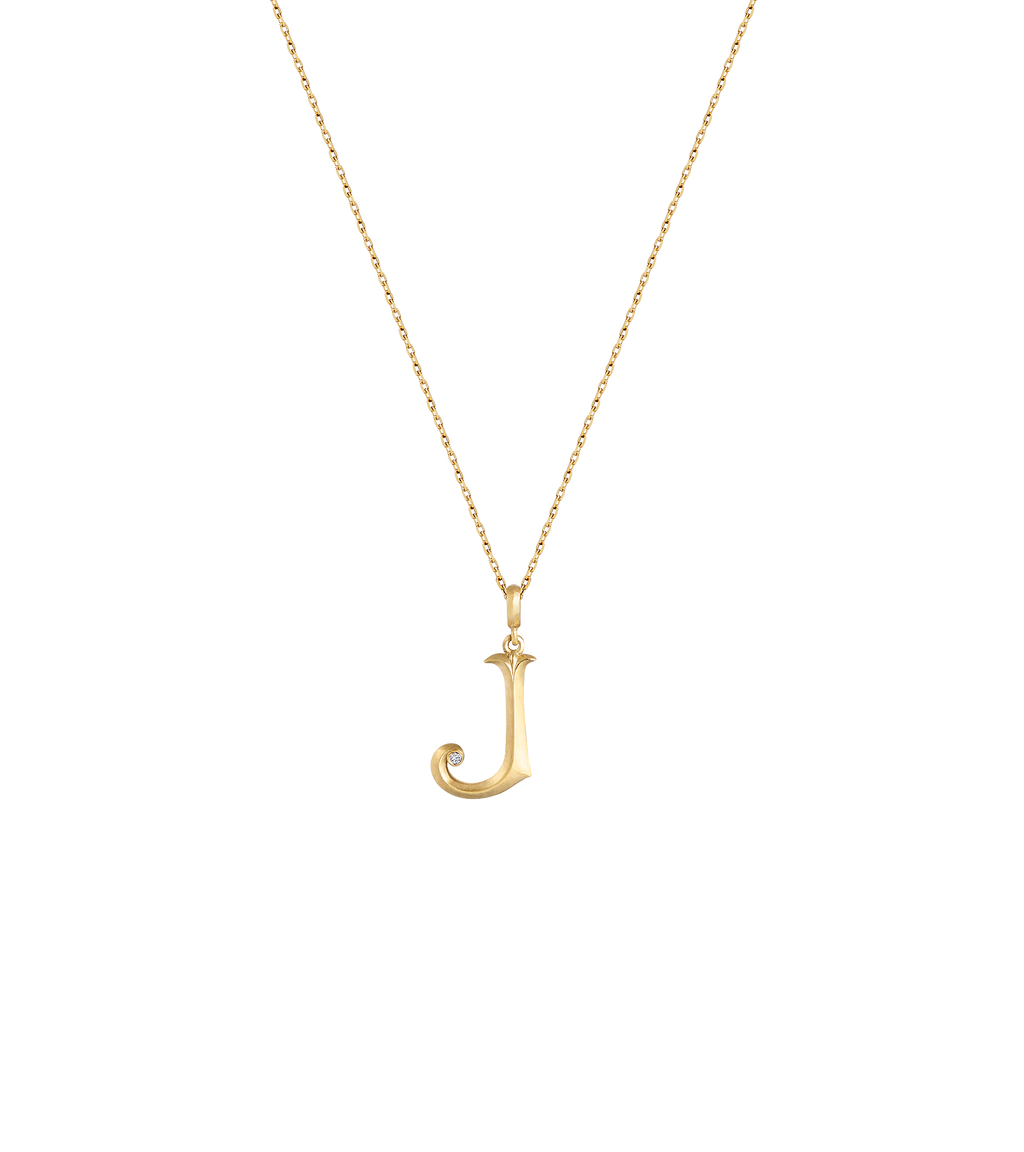 Lexis Letter J Pendant