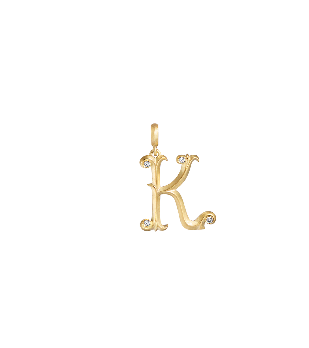 Lexis Letter K Pendant