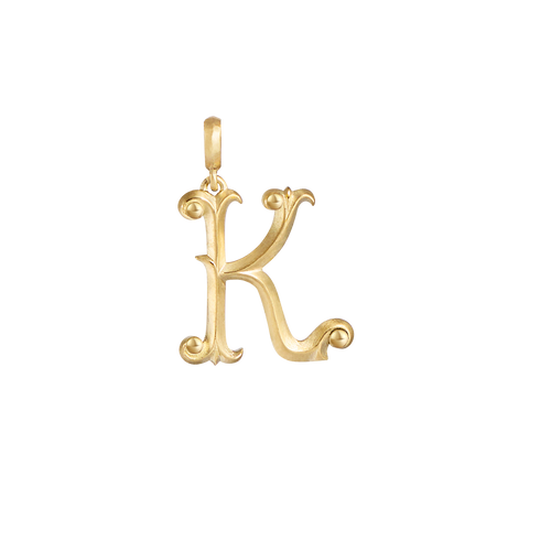 Lexis Letter K Pendant