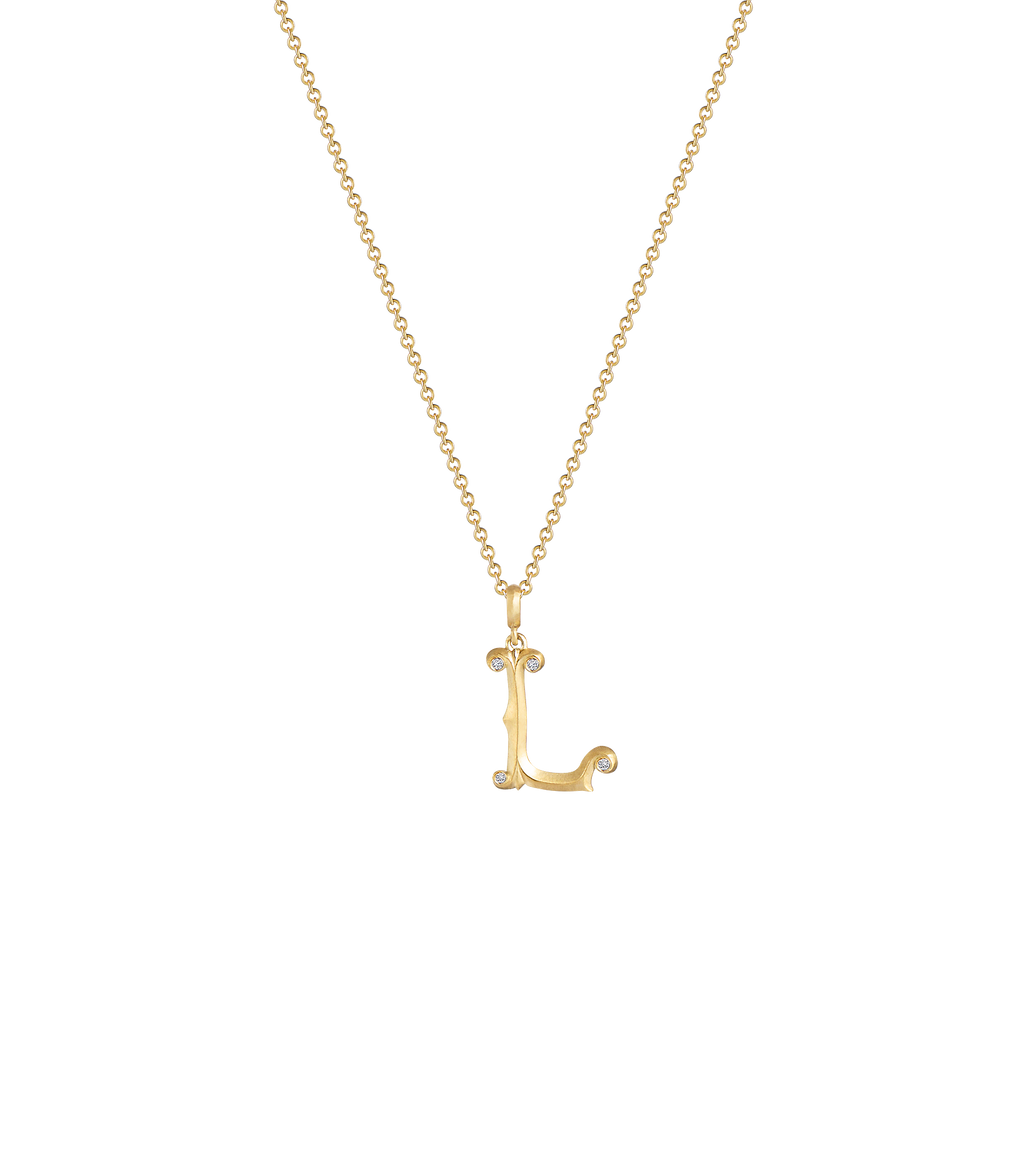 Lexis Letter L Pendant