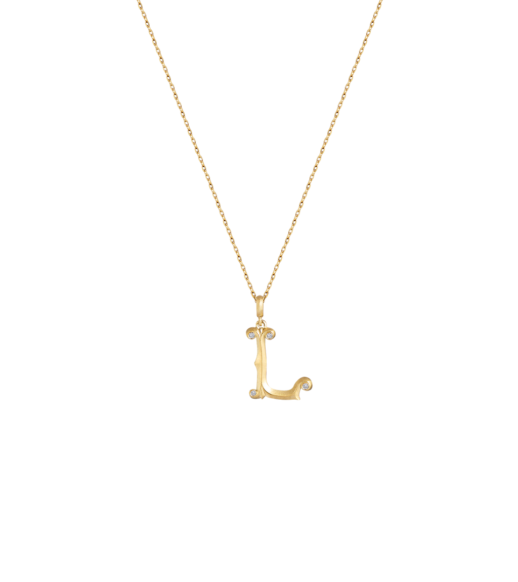 Lexis Letter L Pendant