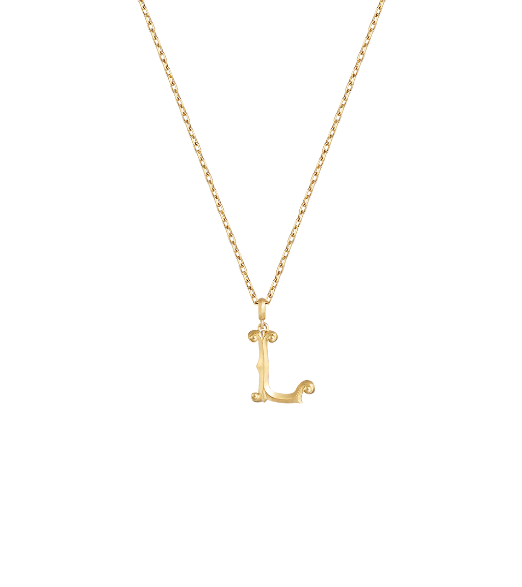Lexis Letter L Pendant