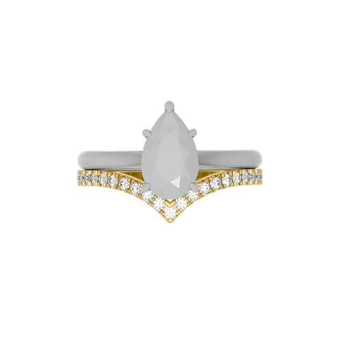 Catherine Wishbone Diamond Ring - Standard