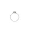 Platinum--75% Coverage Lab Grown Diamonds (0.32ct)--Decide Ring Size Later, Platinum--75% Coverage Lab Grown Diamonds (0.32ct)--Know The Ring Size,