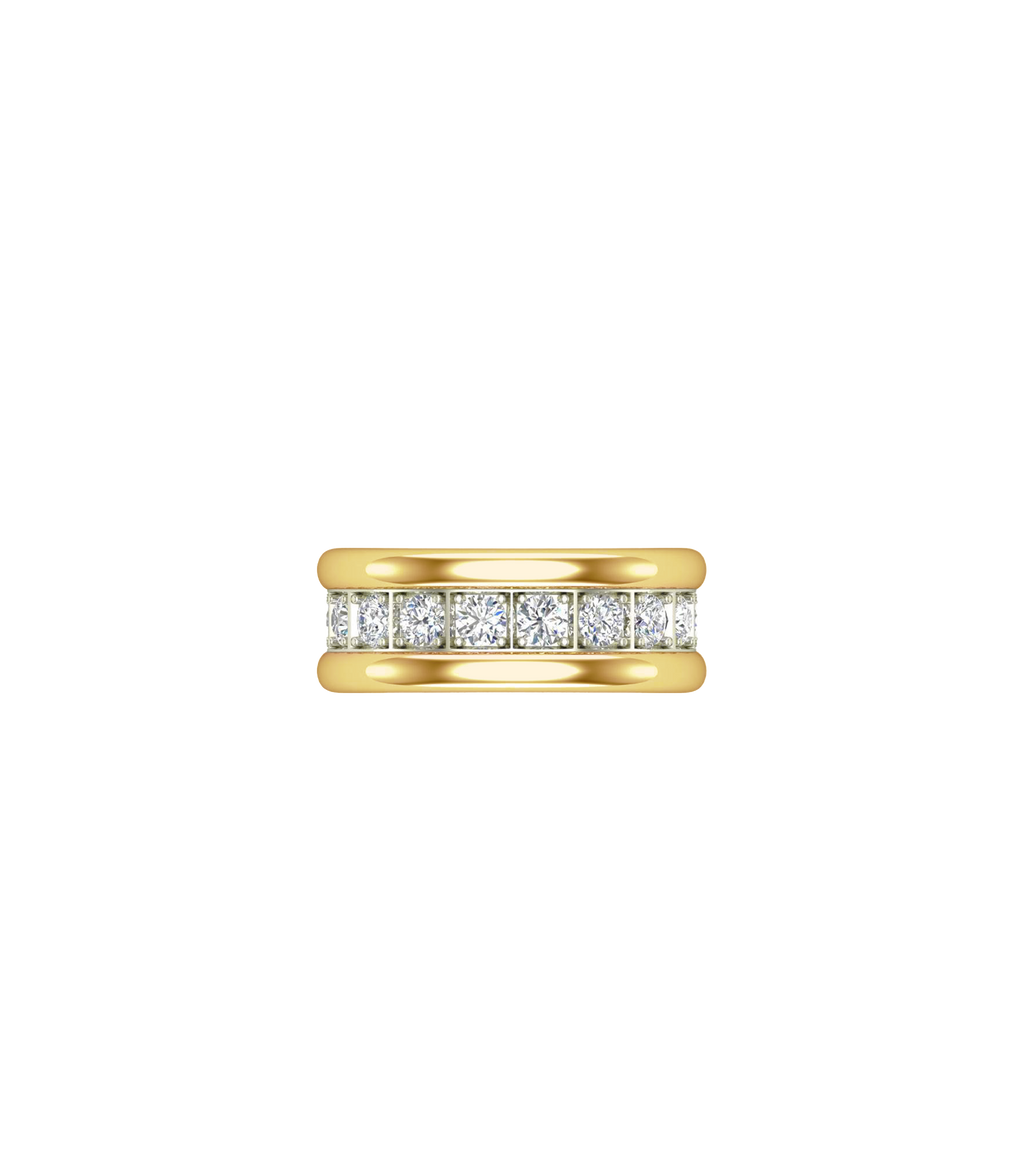 14ct Yellow Gold and Platinum--Recycled Antique Diamonds (0.32ct)--Decide Ring Size Later, 14ct Yellow Gold and Platinum--Recycled Antique Diamonds (0.32ct)--Know The Ring Size, 14ct Yellow Gold and Platinum--Lab Grown Diamonds (0.32ct)--Decide Ring Size Later, 14ct Yellow Gold and Platinum--Lab Grown Diamonds (0.32ct)--Know The Ring Size, 