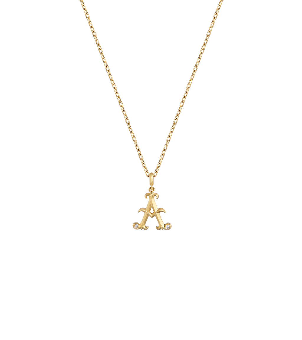 Lexis Letter A Pendant