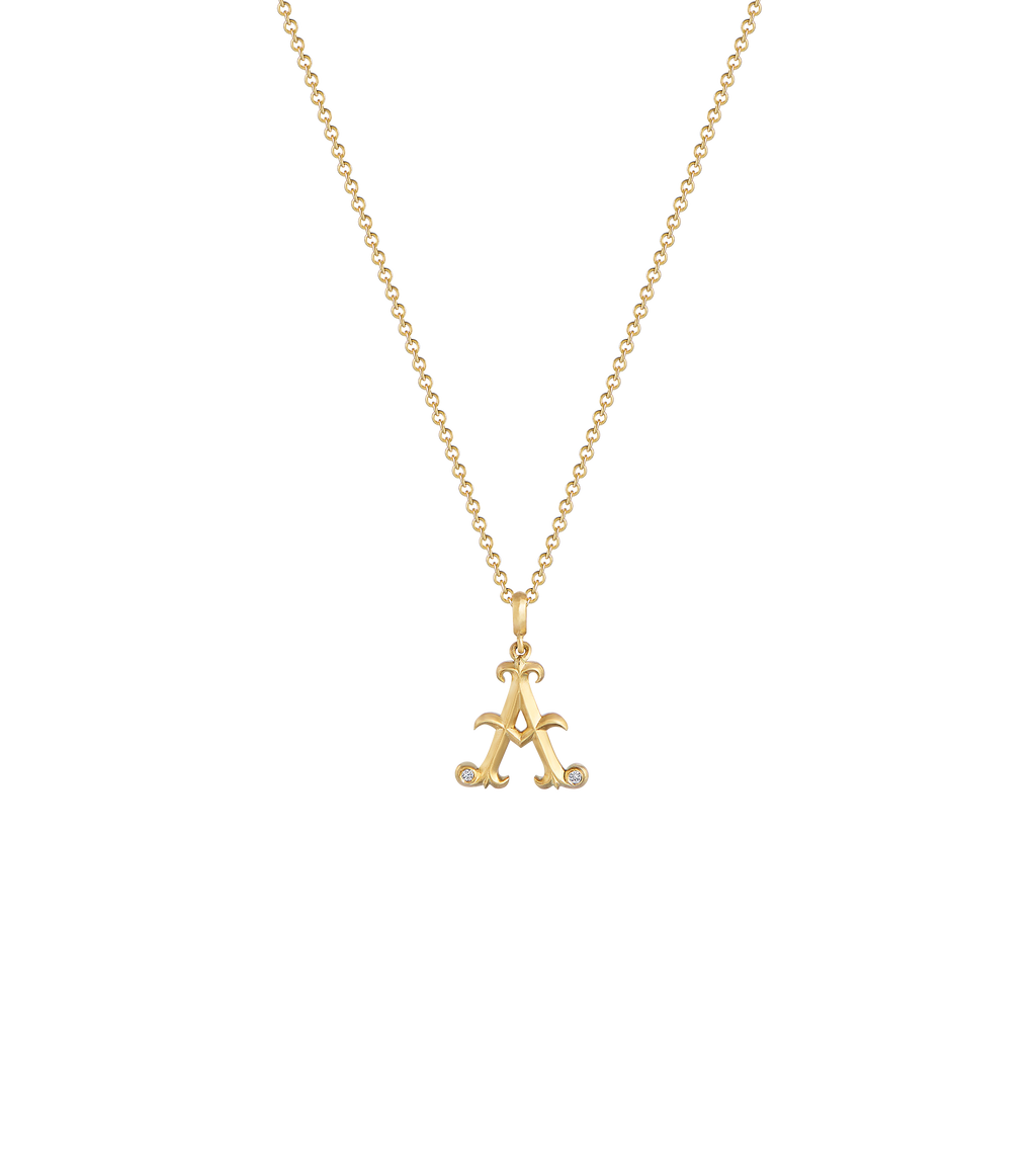 Lexis Letter A Pendant