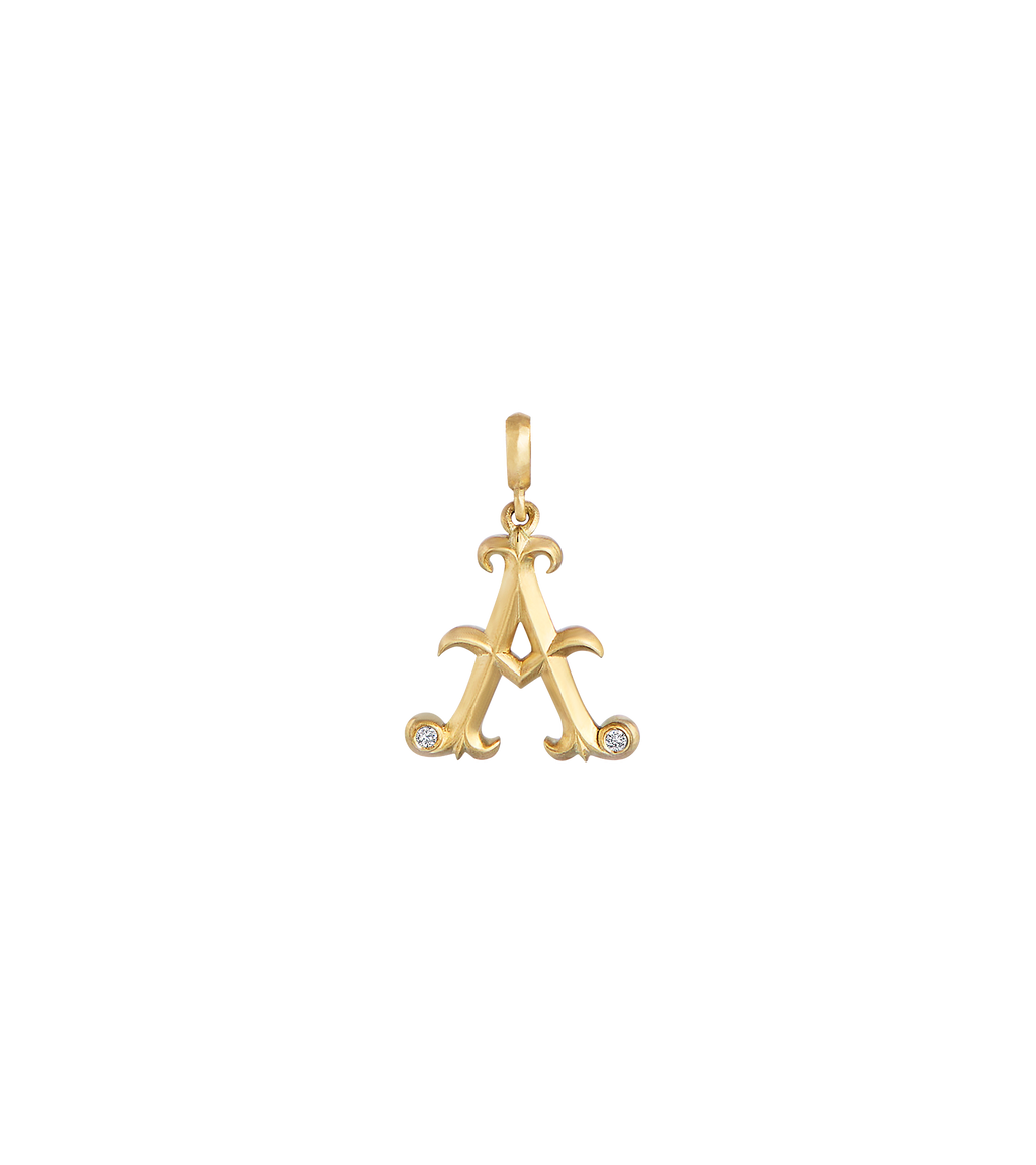 Lexis Letter A Pendant