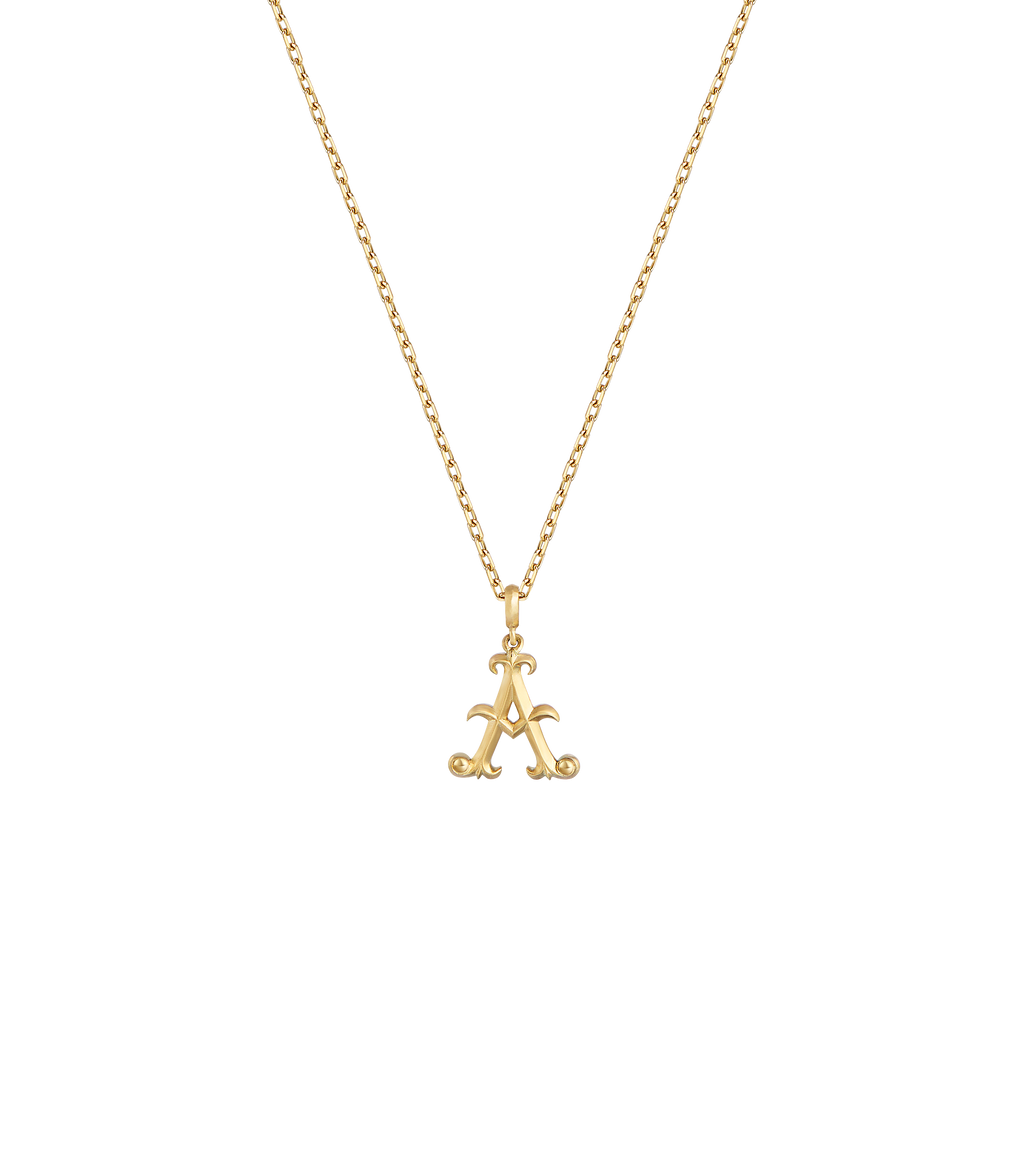 Lexis Letter A Pendant