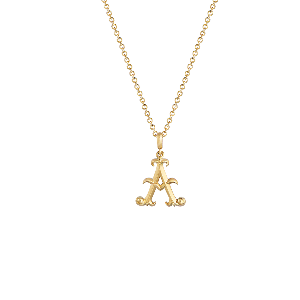 Lexis Letter A Pendant