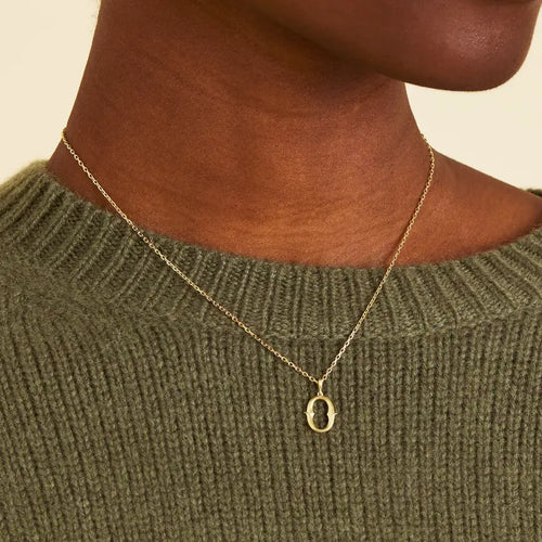 Lexis Letter O Pendant