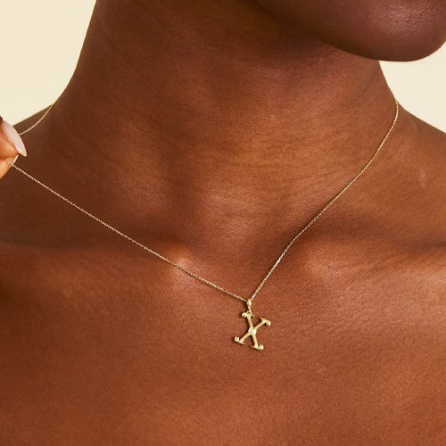 Lexis Letter X Pendant