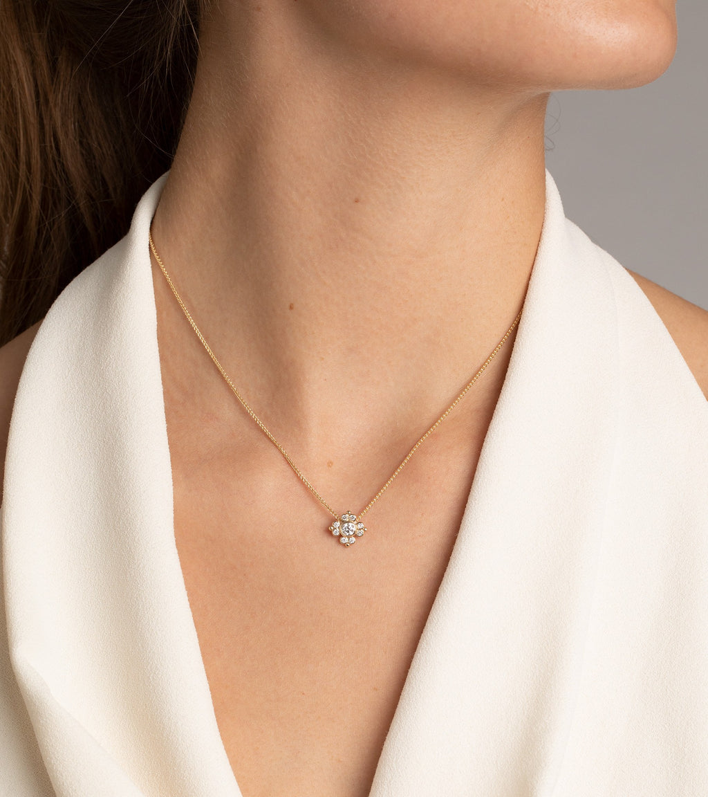 14ct Yellow Gold--Petite [0.43ct]--Pendant with chain, 14ct Yellow Gold--Petite [0.43ct]--Pendant only,