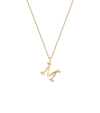 Lexis Letter M Pendant