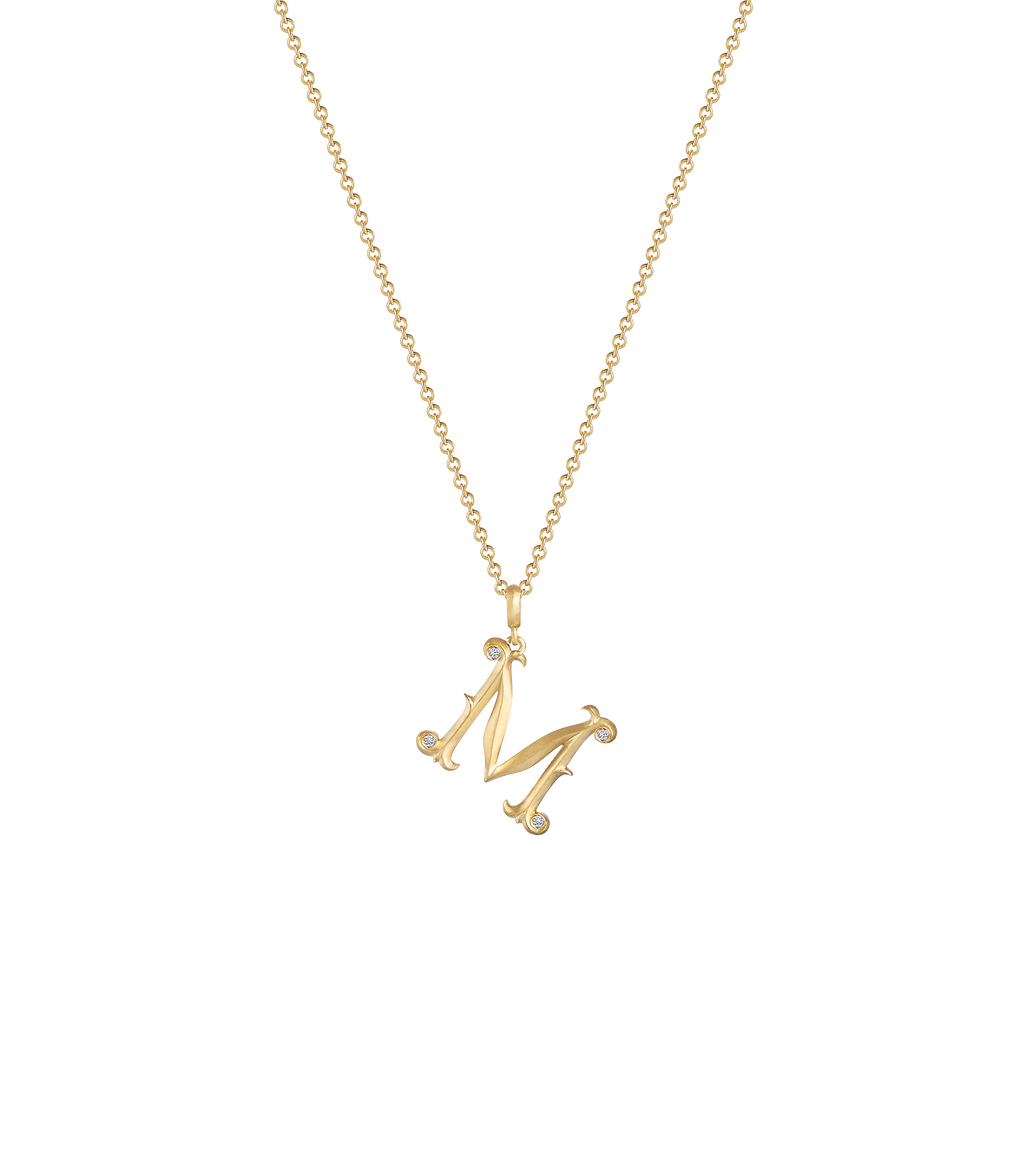 Lexis Letter M Pendant