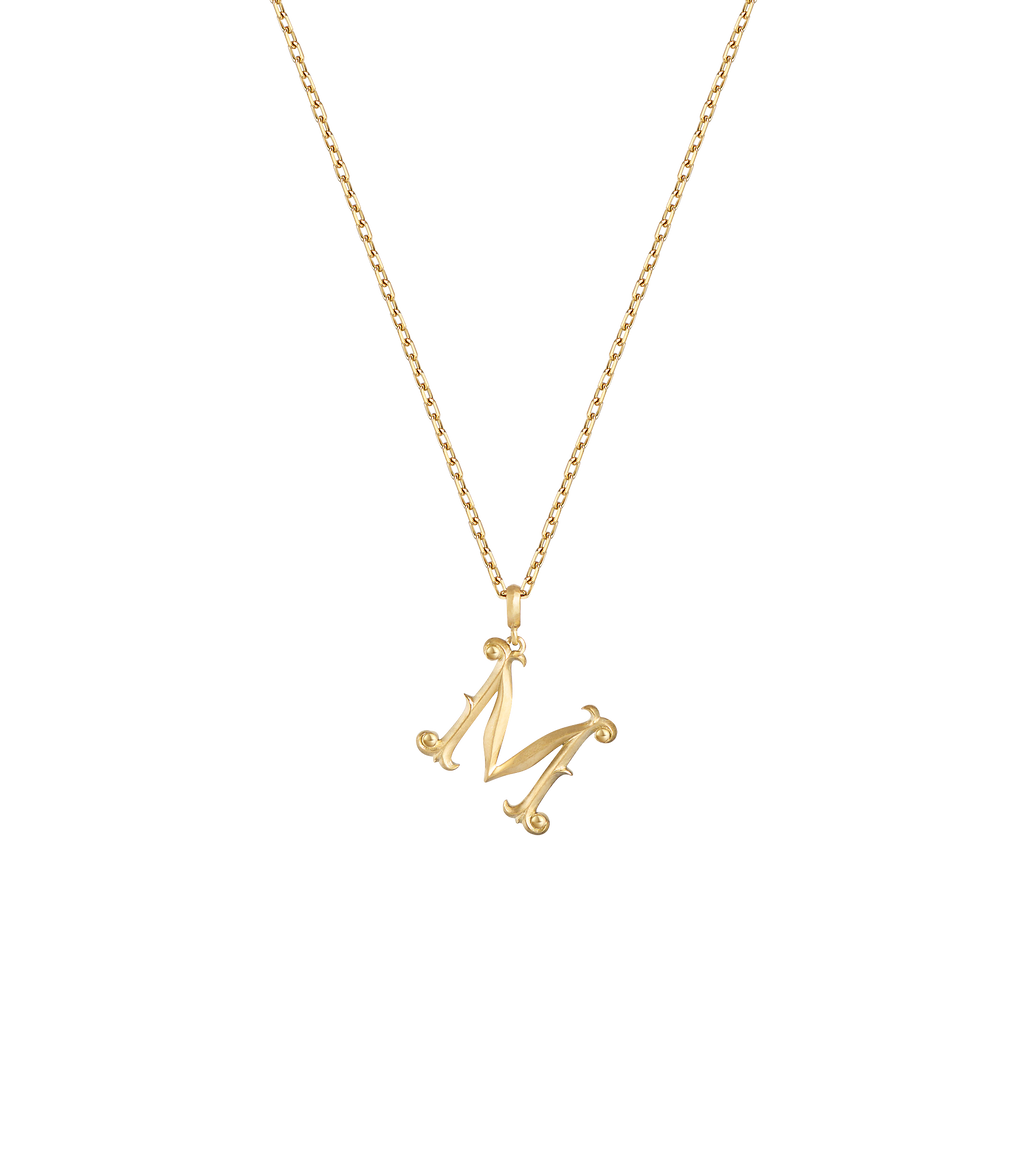 Lexis Letter M Pendant