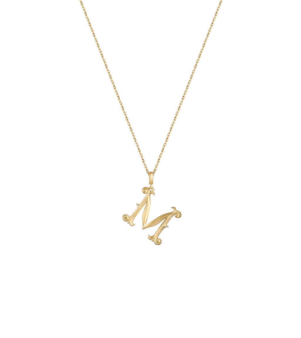 Lexis Letter M Pendant