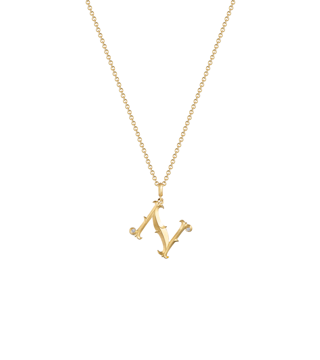 Lexis Letter N Pendant