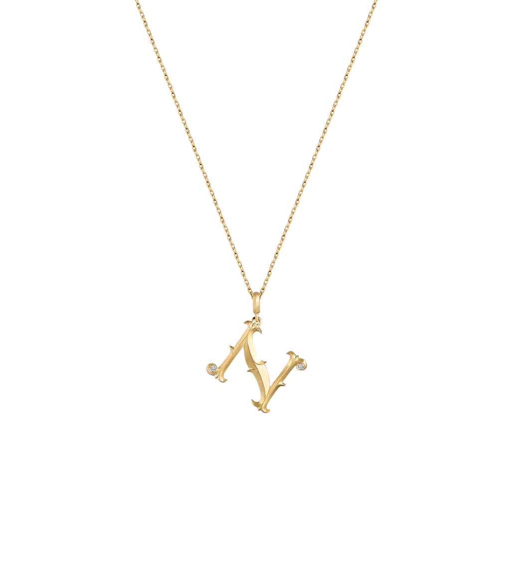 Lexis Letter N Pendant