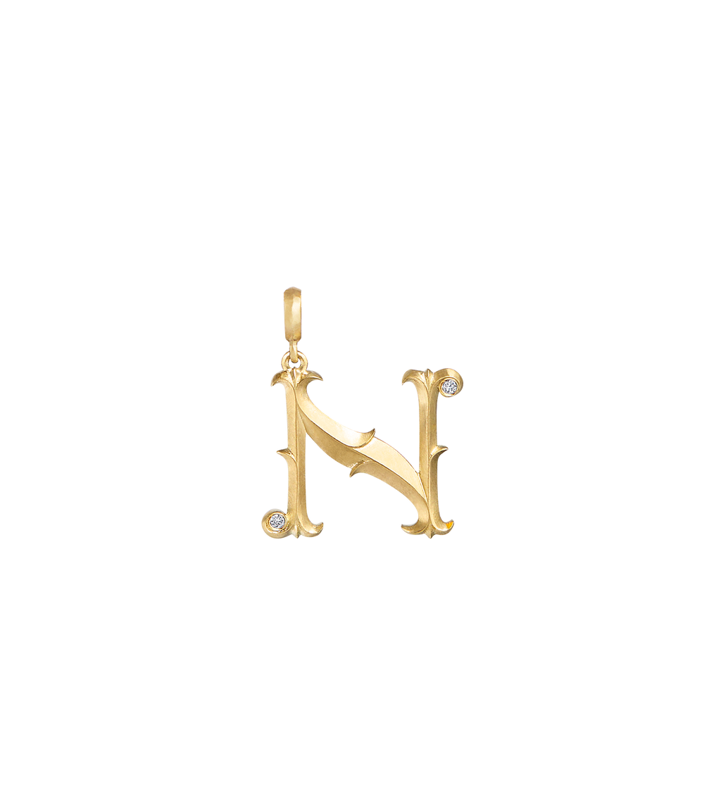 Lexis Letter N Pendant