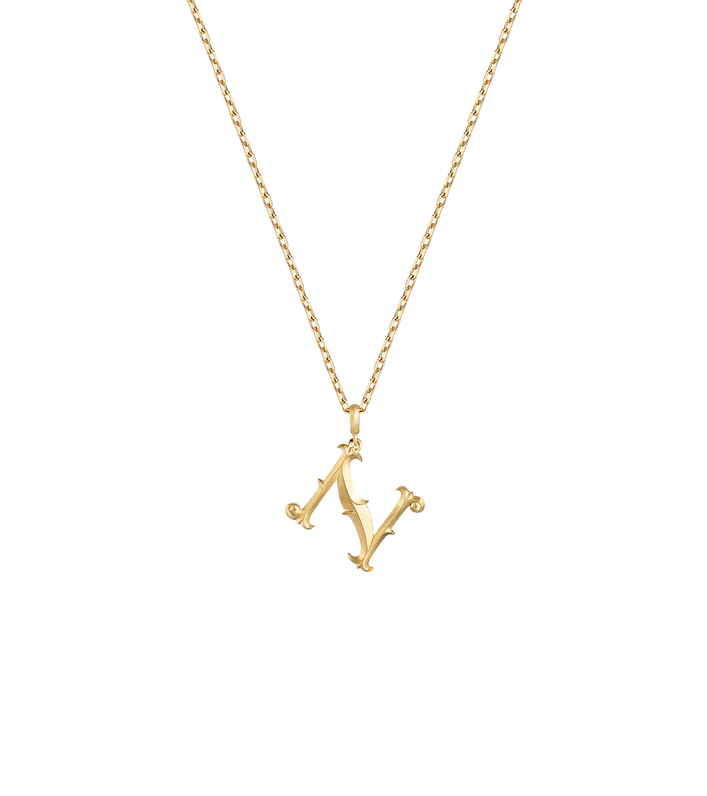 Lexis Letter N Pendant