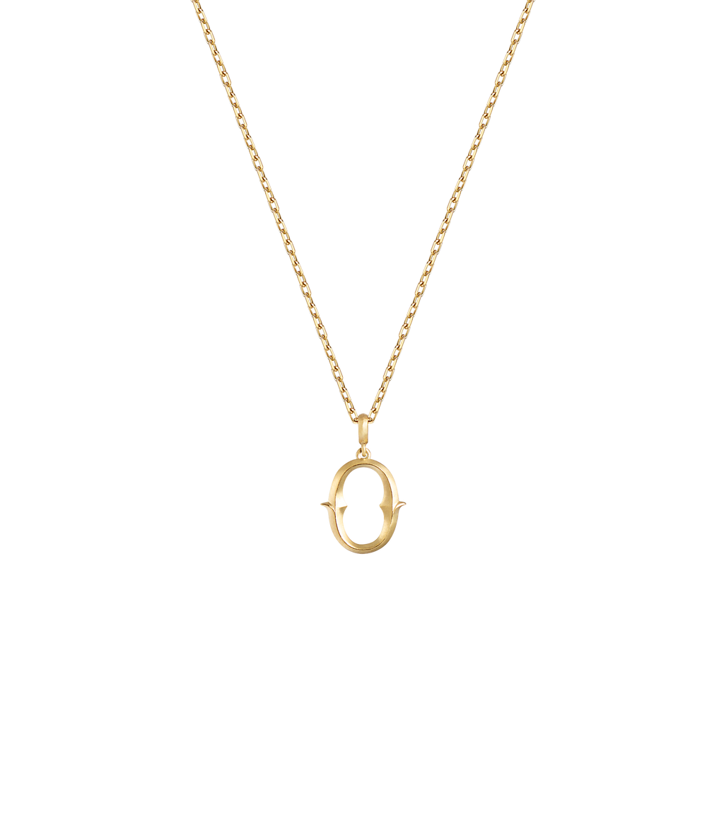 Lexis Letter O Pendant