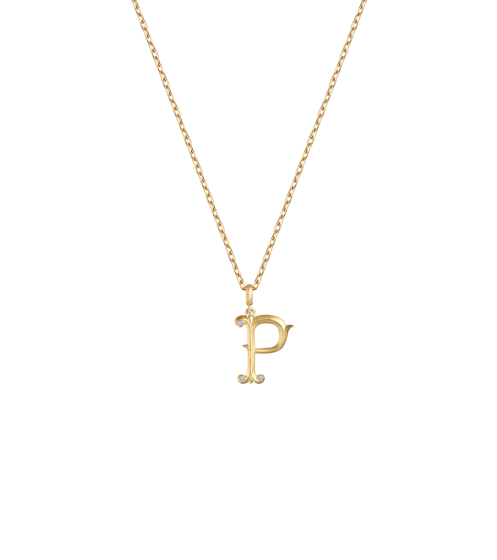 Lexis Letter P Pendant