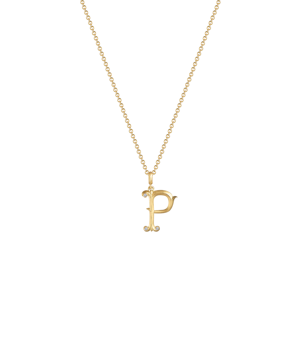 Lexis Letter P Pendant
