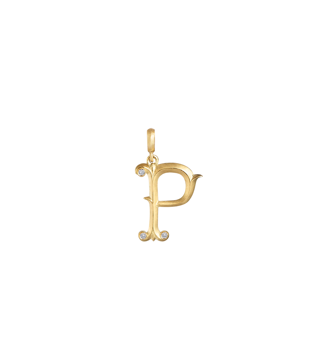 Lexis Letter P Pendant