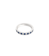 Platinum--100% Coverage Sapphires and Lab Grown Diamonds (0.68ct)--Know Ring Size, Platinum--100% Coverage Sapphires and Lab Grown Diamonds (0.68ct)--Decide Ring Size Later,