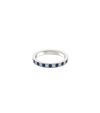 Platinum--100% Coverage Sapphires and Lab Grown Diamonds (0.68ct)--Know Ring Size, Platinum--100% Coverage Sapphires and Lab Grown Diamonds (0.68ct)--Decide Ring Size Later,