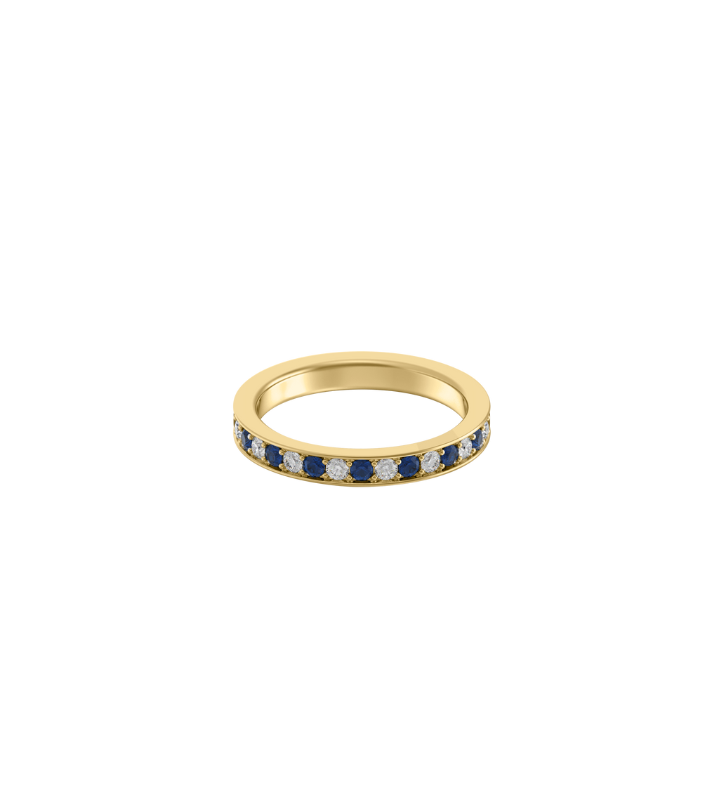 14ct Yellow Gold--100% Coverage Sapphires and Lab Grown Diamonds (0.68ct)--Know Ring Size, 14ct Yellow Gold--100% Coverage Sapphires and Lab Grown Diamonds (0.68ct)--Decide Ring Size Later, 18ct Yellow Gold--100% Coverage Sapphires and Lab Grown Diamonds (0.68ct)--Know Ring Size, 18ct Yellow Gold--100% Coverage Sapphires and Lab Grown Diamonds (0.68ct)--Decide Ring Size Later,