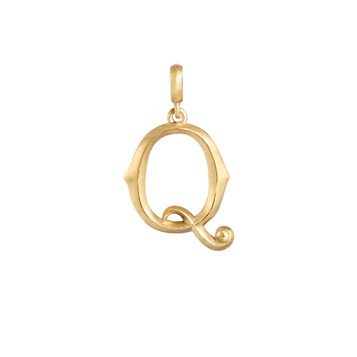 Lexis Letter Q Pendant