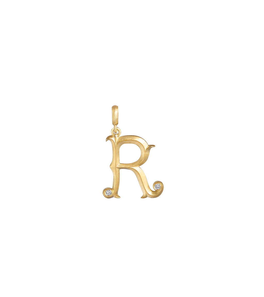 Lexis Letter R Pendant