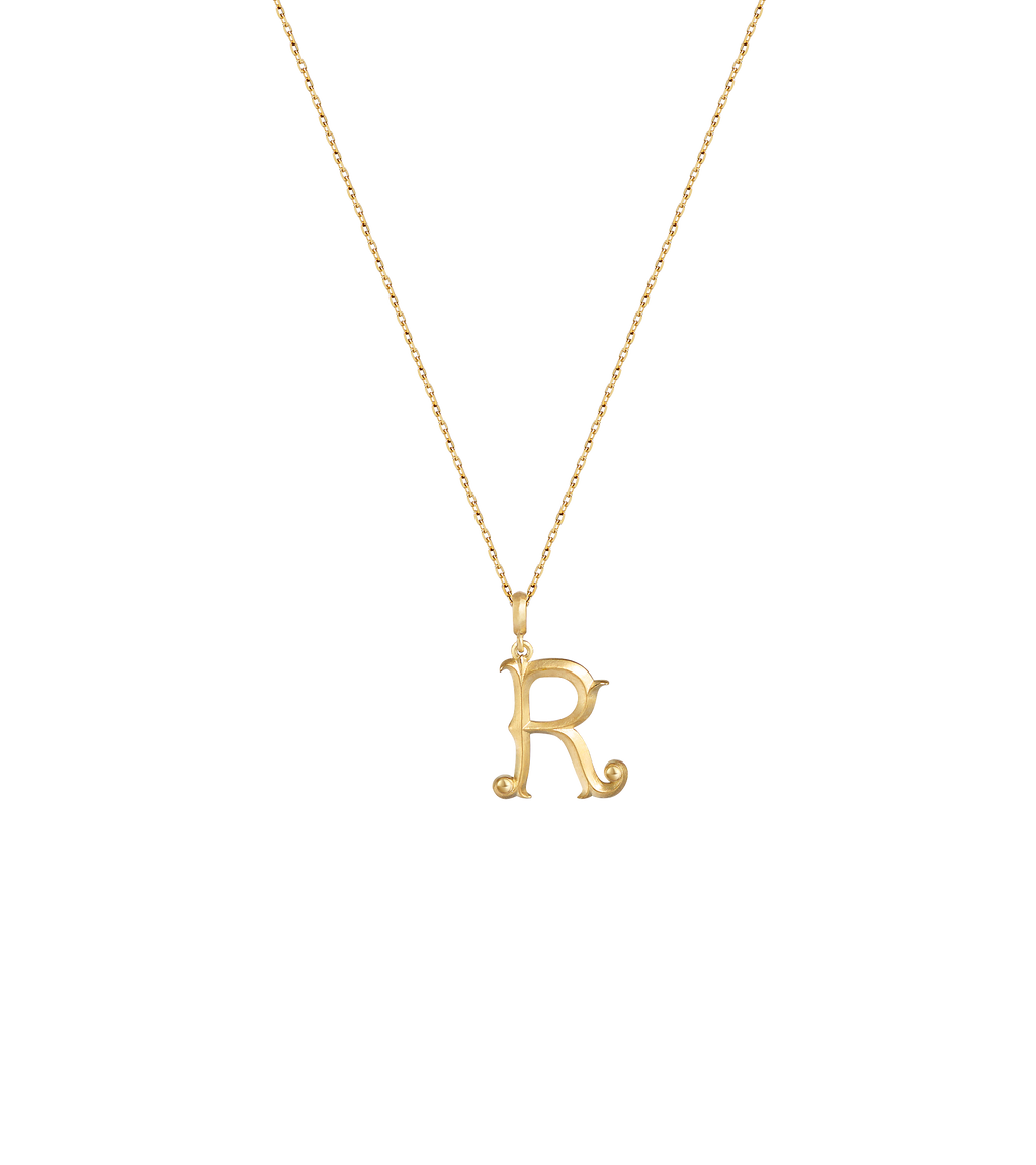 Lexis Letter R Pendant