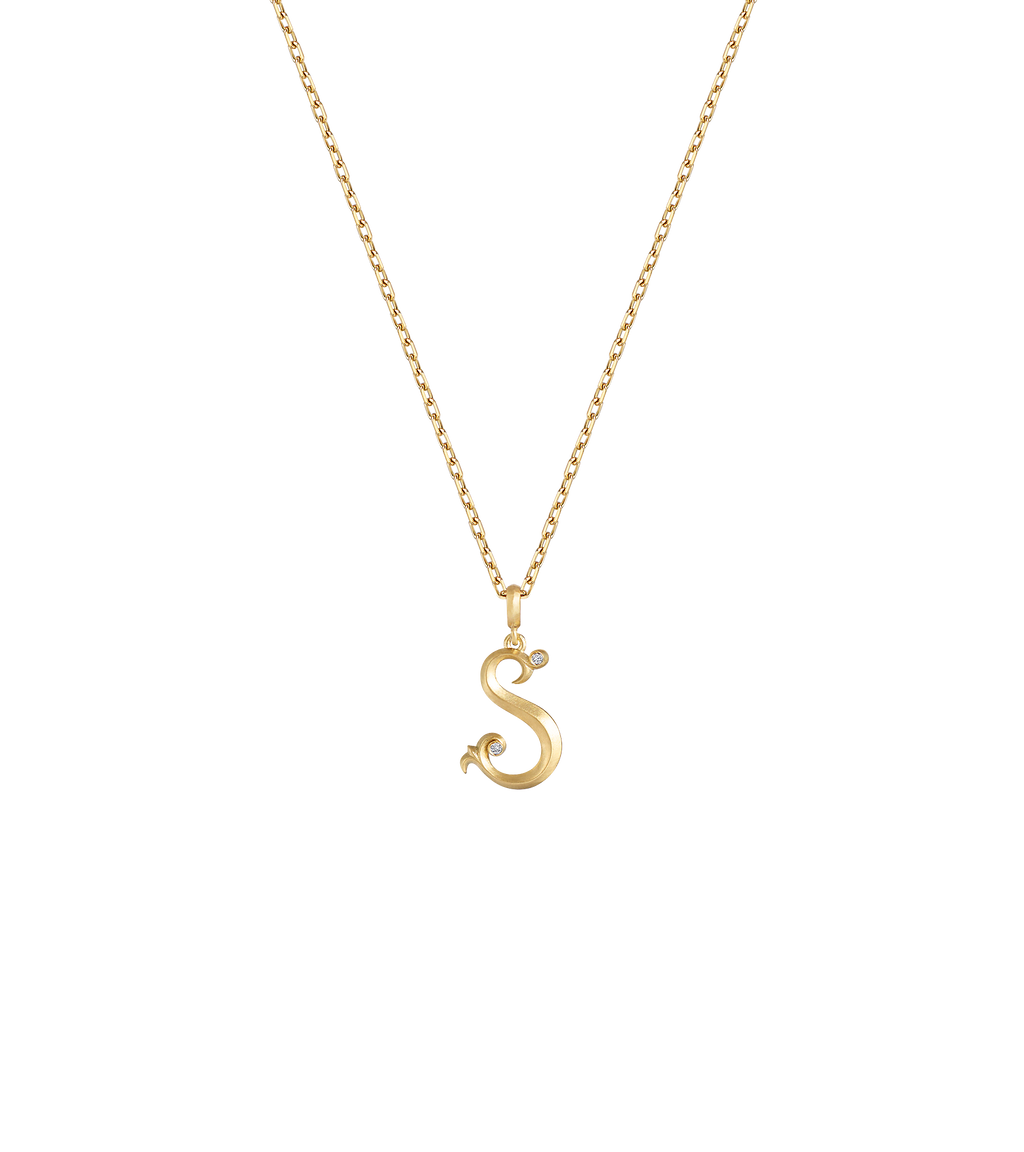 Lexis Letter S Pendant