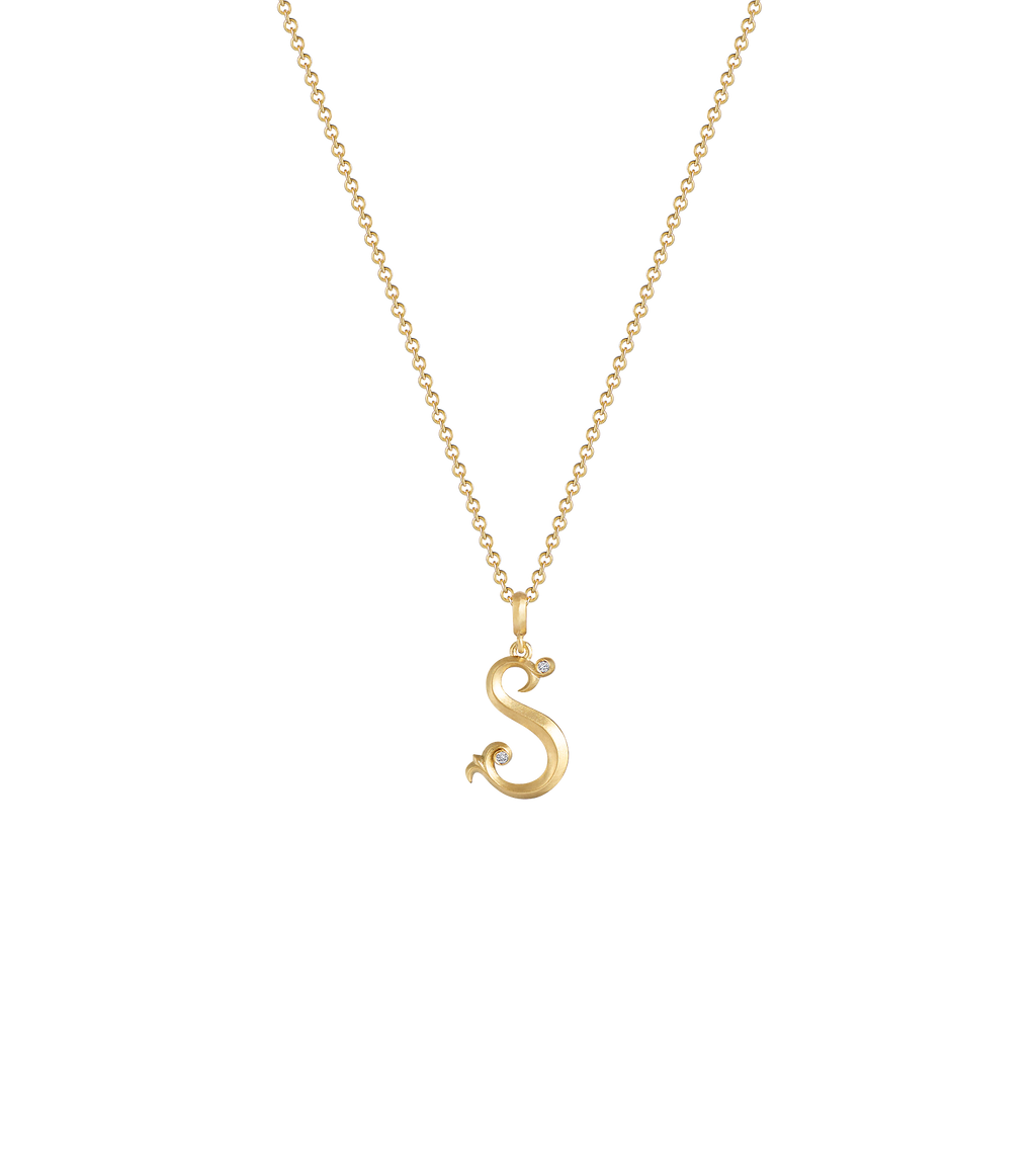 Lexis Letter S Pendant