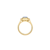 14ct Yellow Gold--Sapphire and lab grown diamonds--Decide Ring Size Later, 14ct Yellow Gold--Sapphire and lab grown diamonds--Know The Ring Size, 