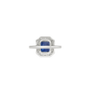 Platinum--Sapphire and lab grown diamonds--Decide Ring Size Later, Platinum--Sapphire and lab grown diamonds--Know The Ring Size, 