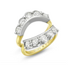 Venus Scalloped Diamond Ring